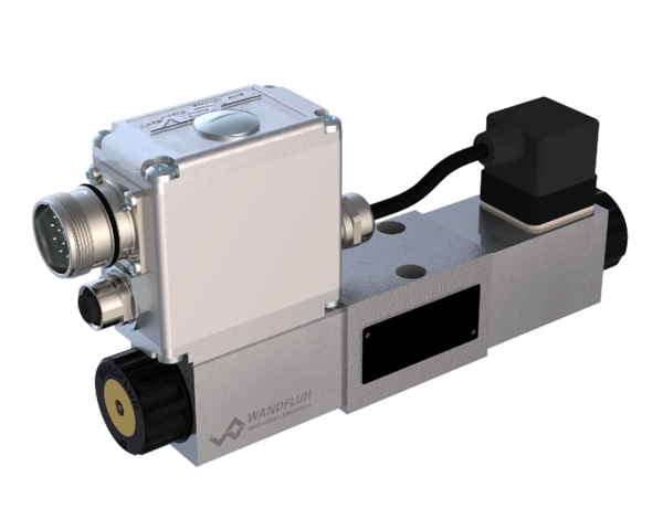 Proportional valves Proportional spool valve (slip-on coil, integrated electronics) WDPFA04_NE