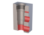 Accessoires Logement de cartouche 7/8"-14UNF – Cavity C-10-3S Logement