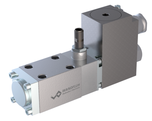 Switching valves Solenoid poppet valve with inductive switching position monitoring AEXd_206_Z104