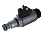 Valves proportionnelles Limiteur de pression proportionnel en cartouche piloté (bobine à insérer) BVPPM22