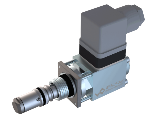 Valves proportionnelles Régulateur de débit proportionnel en cartouche à 2-voies QZPPM18